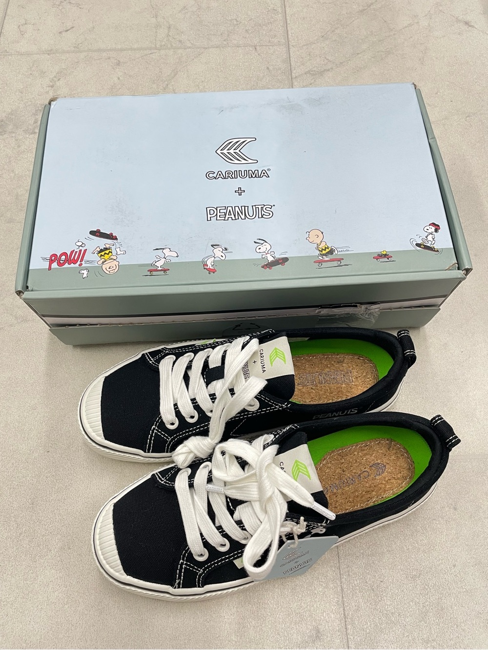(CA-7) Cariuma + Peanuts Oca Low Canvas Sneaker